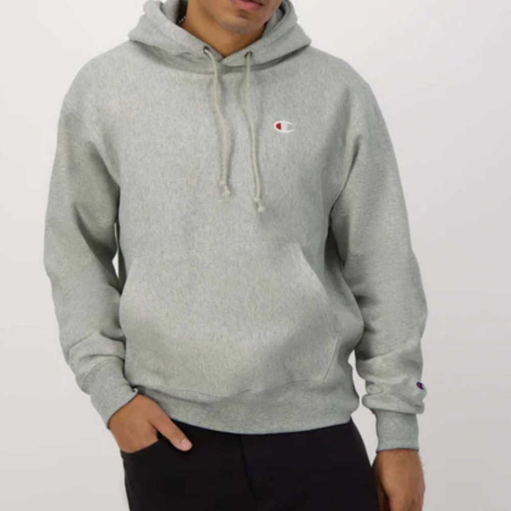Champion Heather Gray Pullover - image 1